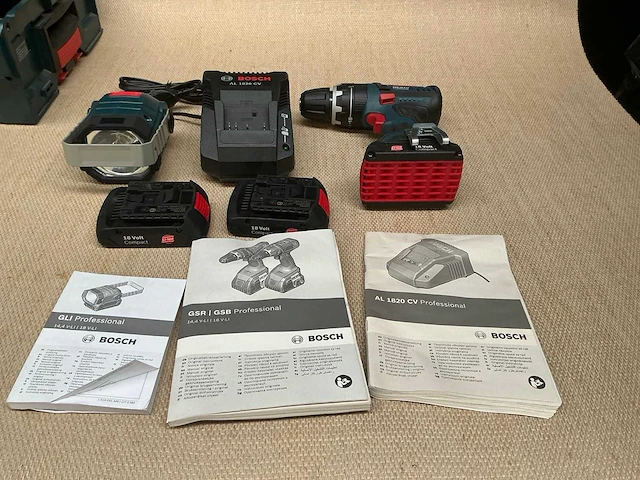 Bosch gsb 18 v-li schroefboormachine - afbeelding 1 van  7