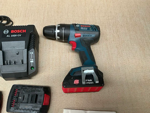 Bosch gsb 18 v-li schroefboormachine - afbeelding 2 van  7