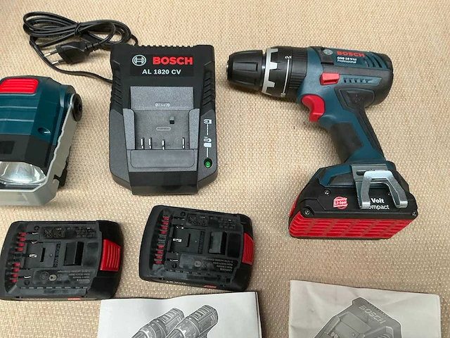 Bosch gsb 18 v-li schroefboormachine - afbeelding 3 van  7