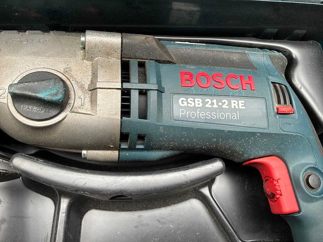 Bosch gsb20 +21re boormachine (2x) - afbeelding 2 van  5