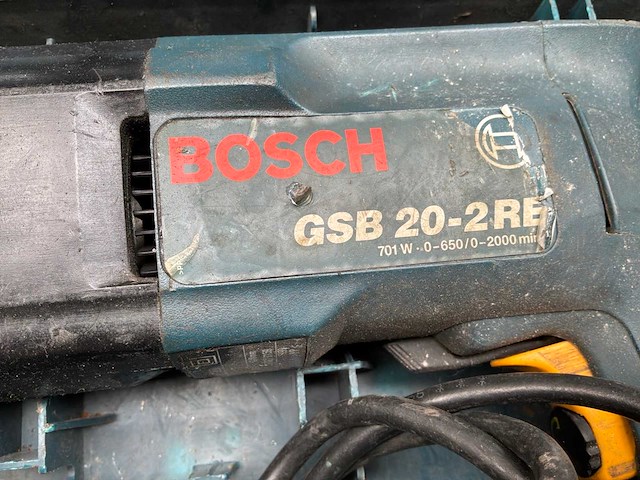 Bosch gsb20 +21re boormachine (2x) - afbeelding 3 van  4