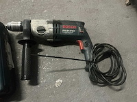 Bosch gsb21-2 rct / ghg 660 lcd boormachine / warmelucht blazer - afbeelding 3 van  6