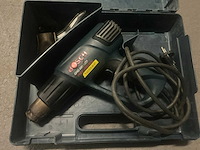 Bosch gsb21-2 rct / ghg 660 lcd boormachine / warmelucht blazer - afbeelding 5 van  6