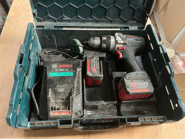 Bosch gsr 14,4 ve-2-li accu boormachine - afbeelding 2 van  6