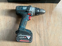 Bosch gsr 14,4 ve-2-li accu boormachine - afbeelding 1 van  5