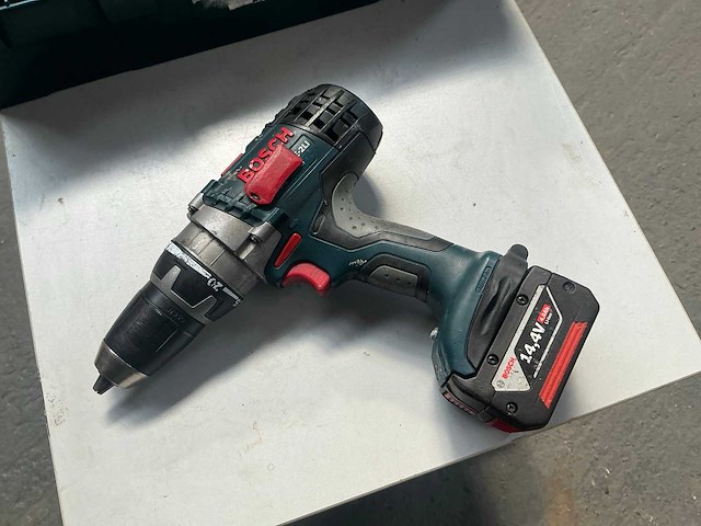 Bosch gsr 14,4 ve-2-li schroefboormachine - afbeelding 2 van  7