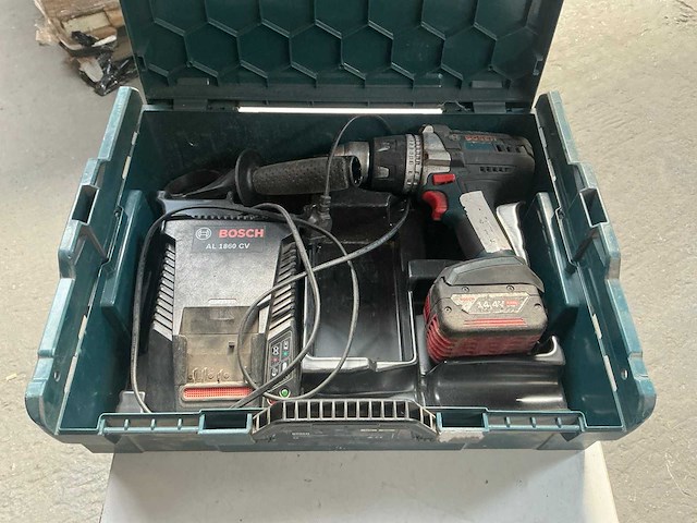Bosch gsr 14,4 ve-2-li schroefboormachine - afbeelding 1 van  6