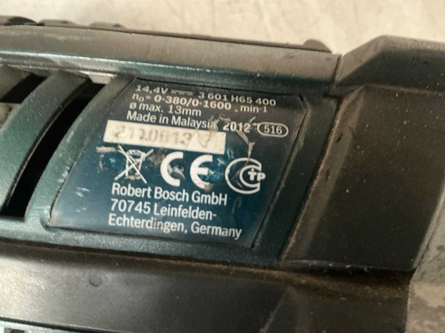 Bosch gsr 14,4 ve-2-li schroefboormachine - afbeelding 6 van  8