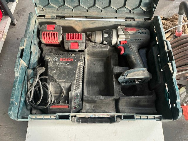 Bosch gsr 14,4 ve-2-li schroefboormachine - afbeelding 1 van  7