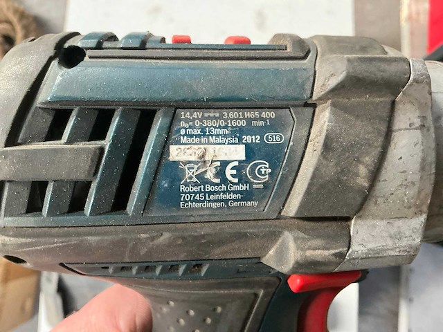 Bosch gsr 14,4 ve-2-li schroefboormachine - afbeelding 5 van  5