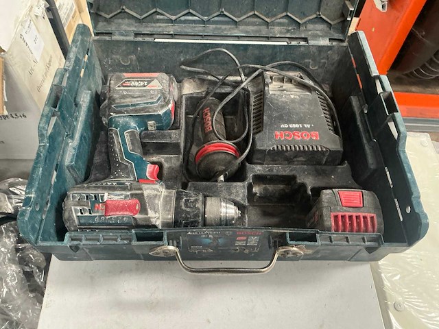 Bosch gsr 14,4ve-2-li schroefboormachine - afbeelding 1 van  7
