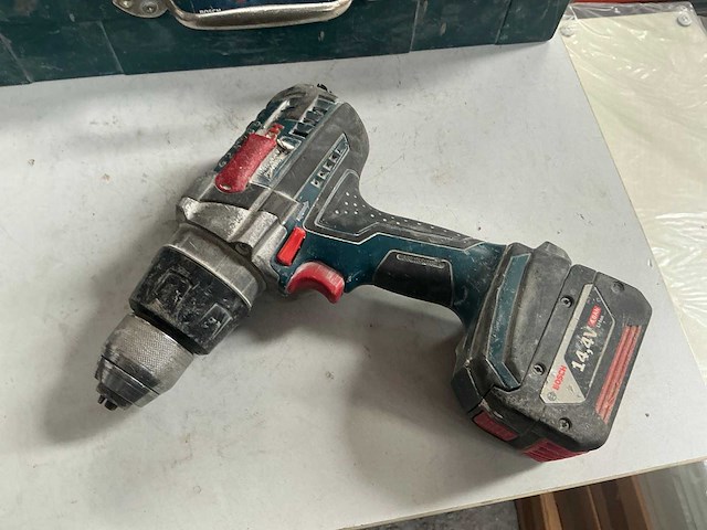 Bosch gsr 14,4ve-2-li schroefboormachine - afbeelding 2 van  7