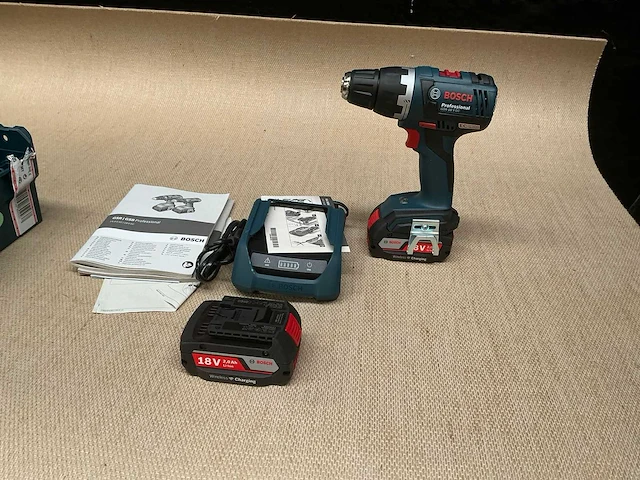 Bosch gsr 18 v-ec accu schroefboormachine - afbeelding 1 van  6