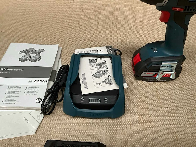 Bosch gsr 18 v-ec accu schroefboormachine - afbeelding 3 van  6