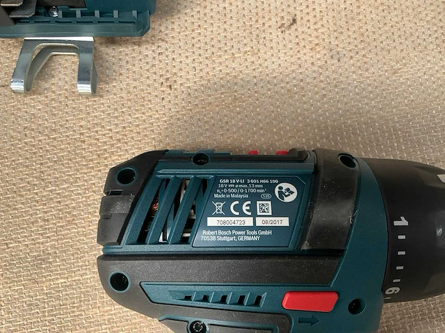 Bosch gsr 18 v-li / gsb 18-2-li schroefboormachines - afbeelding 5 van  6