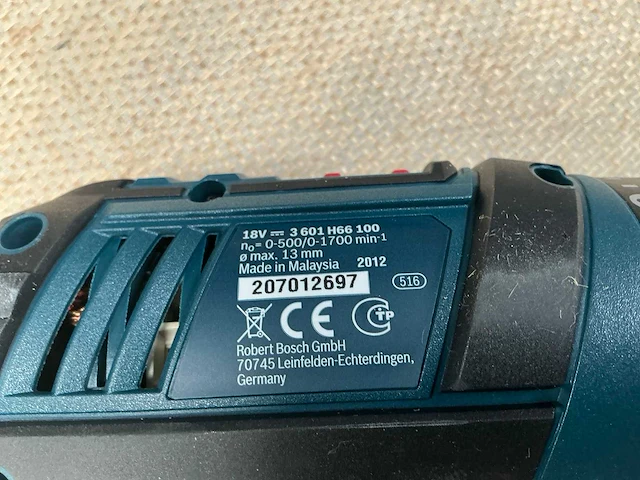 Bosch gsr 18v-li schroefboormachine (2x) - afbeelding 4 van  6