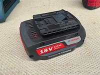 Bosch gsr 18v-li schroefboormachine - afbeelding 2 van  6
