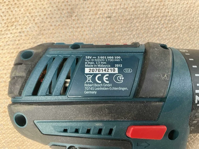 Bosch gsr 18v-li schroefboormachine - afbeelding 4 van  4