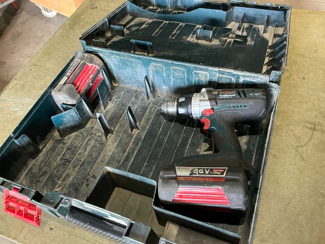 Bosch gsr 36 ve-2-lin accu-schroefboormachine - afbeelding 1 van  4