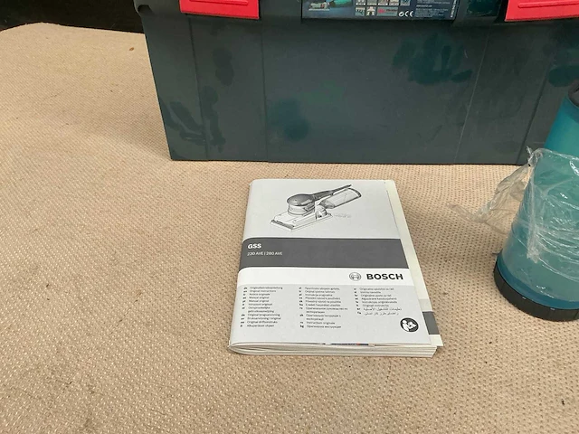 Bosch gss 230 ave schuurmachine - afbeelding 5 van  8