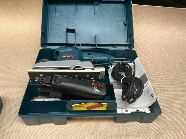 Bosch gss 280 ae vlakschuurmachines - afbeelding 5 van  6