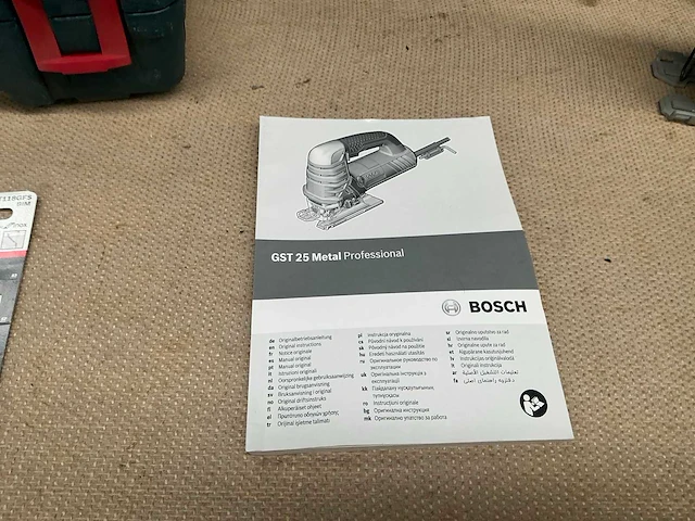 Bosch gst 25 metal decoupeerzaag - afbeelding 4 van  6