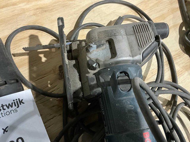 Bosch gst 85 pe decoupeerzaag + bosch gwb 10 re haakse boormachine - afbeelding 3 van  9