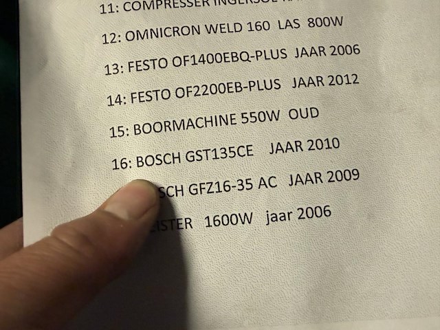 Bosch gst135ce - afbeelding 3 van  3