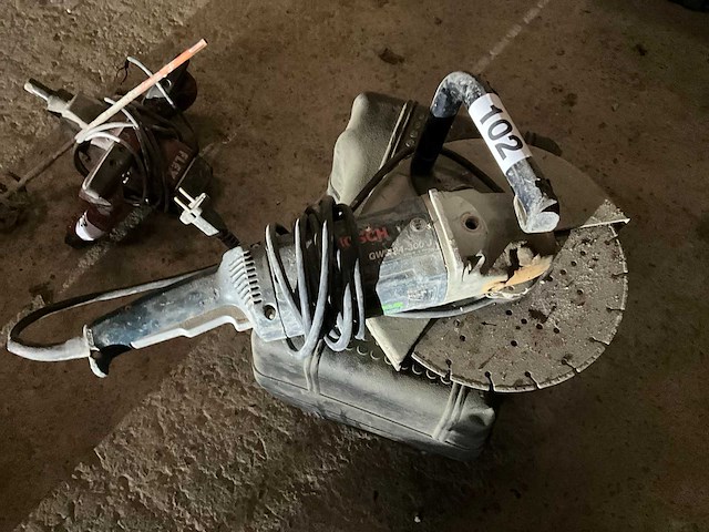 Bosch gw24-300 betonzaag - afbeelding 1 van  2