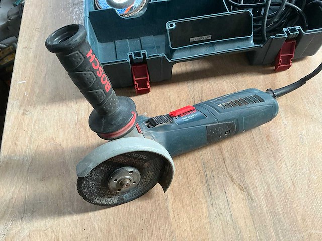 Bosch gws-12-125 haakse slijper - afbeelding 1 van  7