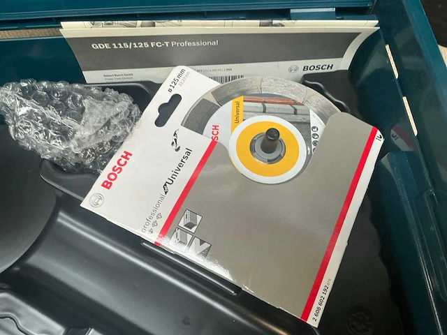 Bosch gws 13-125 ci haakse slijpmachine met stofkap - afbeelding 8 van  10