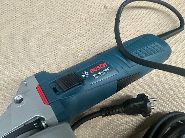 Bosch gws 13-125 ci haakse slijpmachine met stofkap - afbeelding 3 van  10