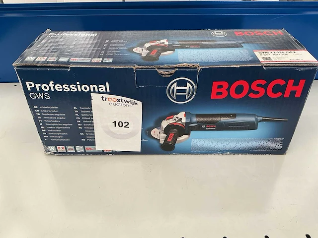 Bosch gws 17-125 ciex 220-240 v haakse slijper - afbeelding 1 van  2