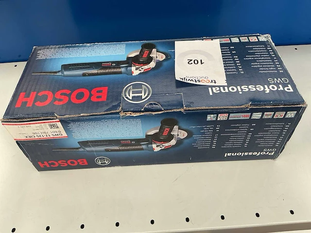 Bosch gws 17-125 ciex 220-240 v haakse slijper - afbeelding 2 van  2
