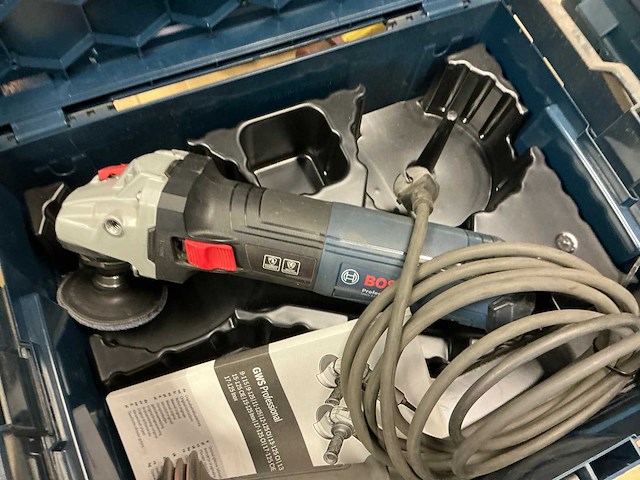 Bosch gws 17-125 s inox haakse slijpmachine - afbeelding 3 van  7