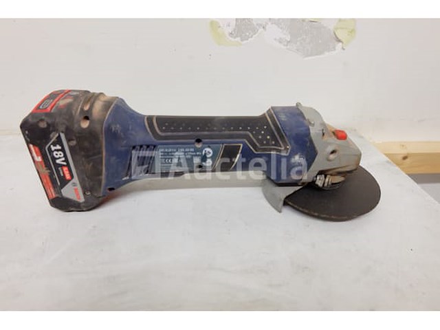 Bosch gws 18-125 v-li accu-aangedreven haakse slijpmachine - afbeelding 7 van  8