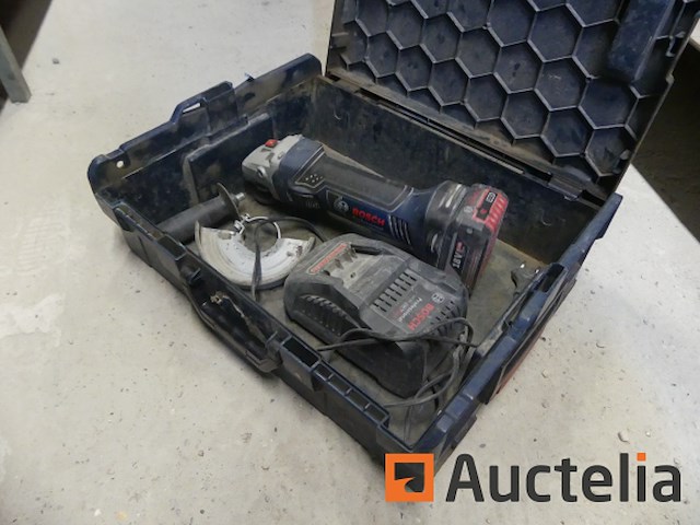Bosch gws 18-125 v-li op accu - afbeelding 2 van  7