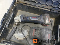 Bosch gws 18-125 v-li op accu - afbeelding 3 van  7
