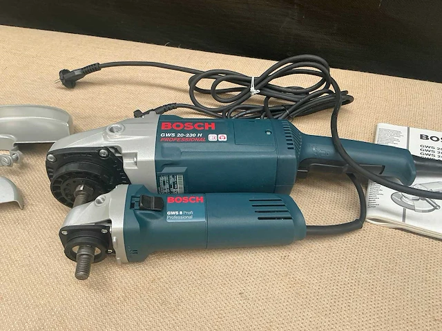 Bosch gws 20-230 / gws 8 haakse slijpmachine - afbeelding 1 van  8