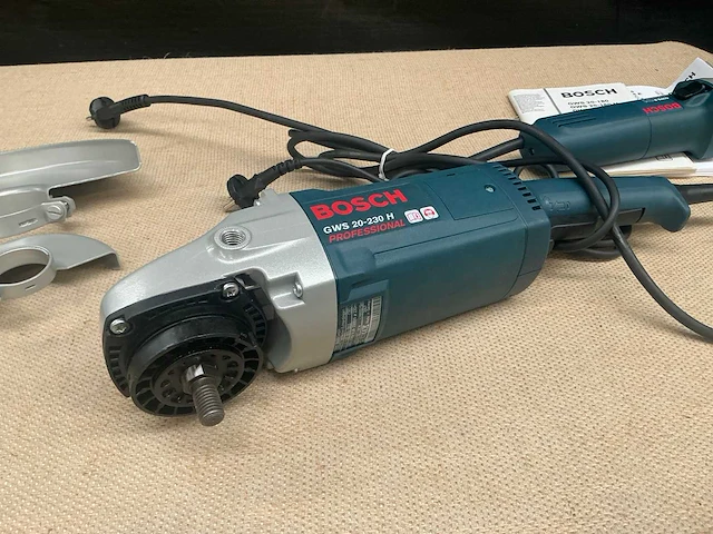 Bosch gws 20-230 / gws 8 haakse slijpmachine - afbeelding 2 van  8
