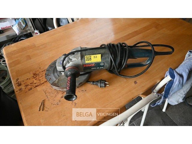 Bosch gws 25-230 professionele haakse slijper - afbeelding 2 van  3