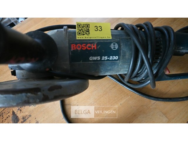 Bosch gws 25-230 professionele haakse slijper - afbeelding 3 van  3