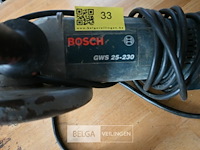 Bosch gws 25-230 professionele haakse slijper - afbeelding 3 van  3
