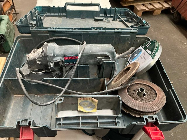 Bosch gws 850c haakse slijper - afbeelding 1 van  4