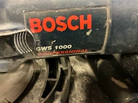 Bosch gws1000 haakse slijpmachine - afbeelding 2 van  2