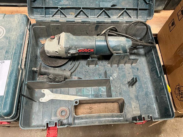 Bosch gws1400 haakse slijpmachine - afbeelding 1 van  4