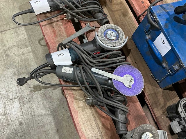 Bosch gws17-125s/gws15-125ci haakse slijpmachine - afbeelding 1 van  4