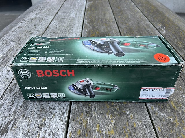 Bosch haakse slijper pws 700-115 - afbeelding 3 van  3