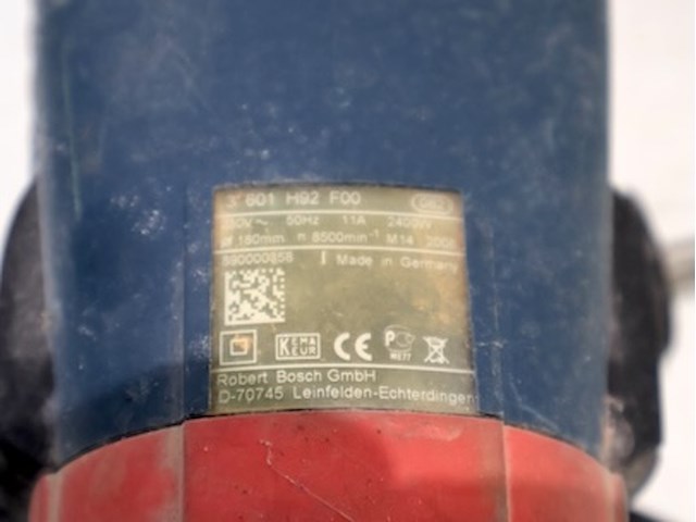 Bosch haakse slijper - afbeelding 3 van  3