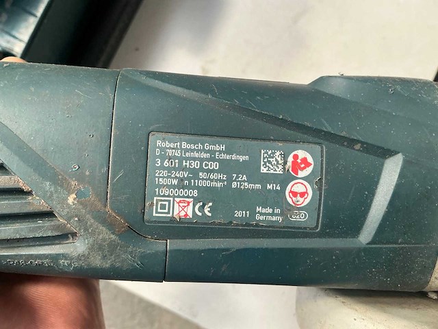 Bosch haakse slijpmachine (2x) - afbeelding 7 van  10